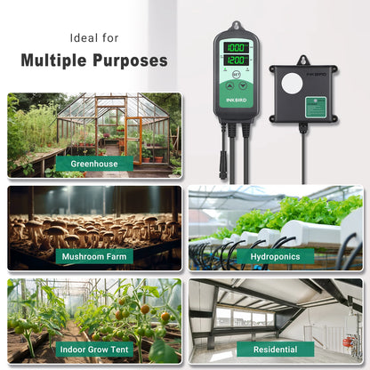 Smart CO2 Controller with Dual Outlets and Day Night Mode