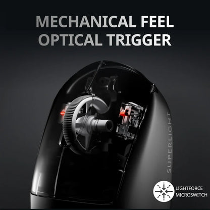 Programmable Wireless Gaming Mouse Black Finish