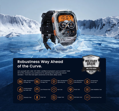 Silver GPS Smartwatch with Fitness and Health Tracking