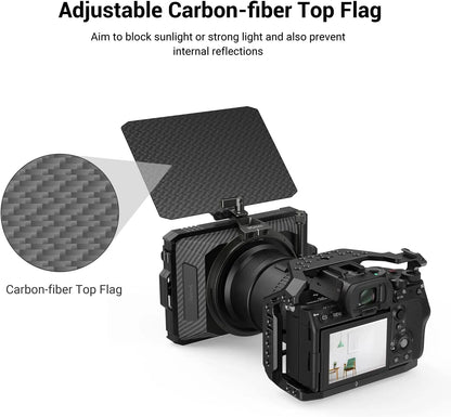 Mini Matte Box Kit for DSLR and Mirrorless Cameras