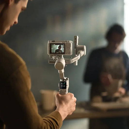 Camera Gimbal Stabilizer Combo Kit Portable 3-Axis Stabiliser