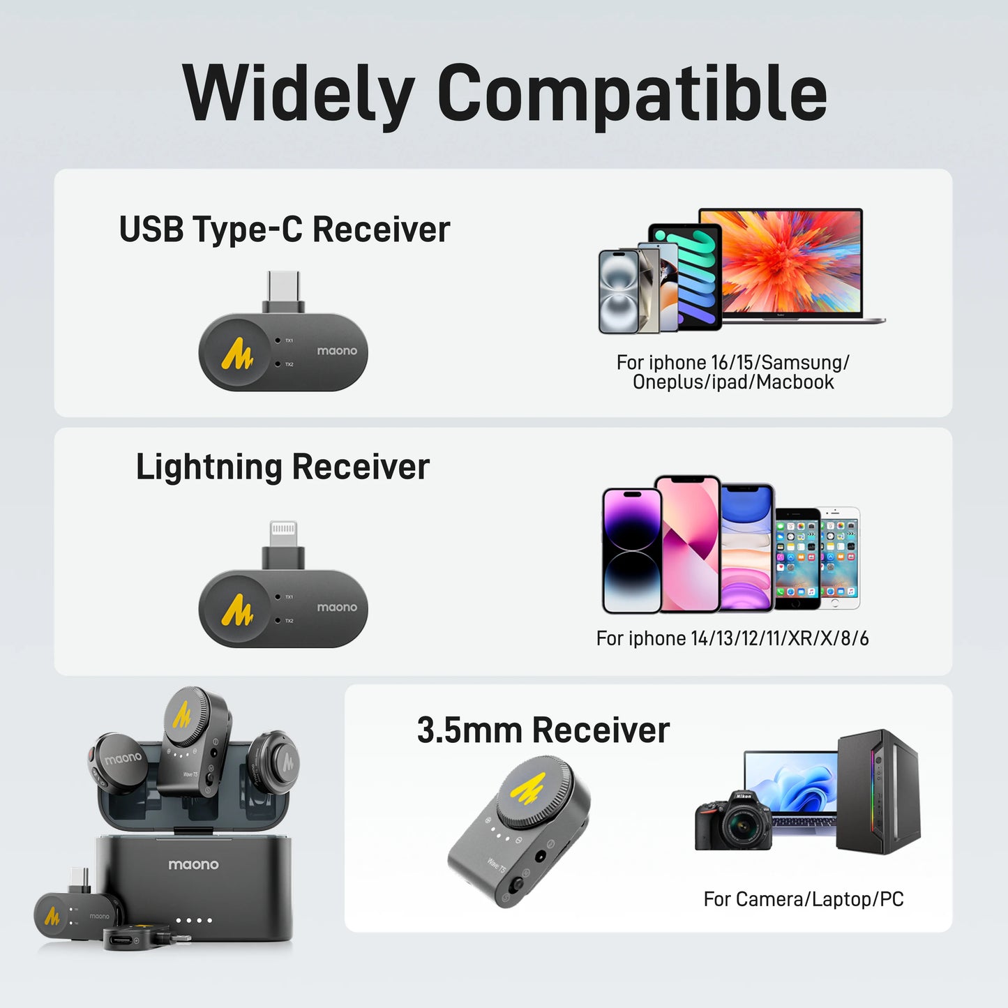 Wireless Lapel Microphone for iPhone with Noise Cancellation