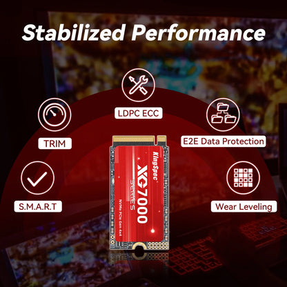 512GB NVMe SSD 7000MB/s M.2 PCIe 4.0
