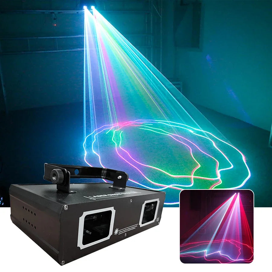 Disco RGB Beam Scanner Light for DJ Wedding Bar