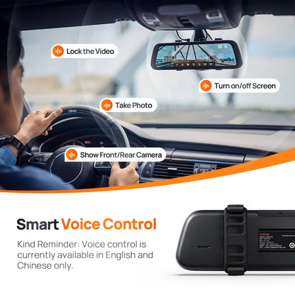 S500 Dash Cam 64GB SD Card 3K Dual HDR