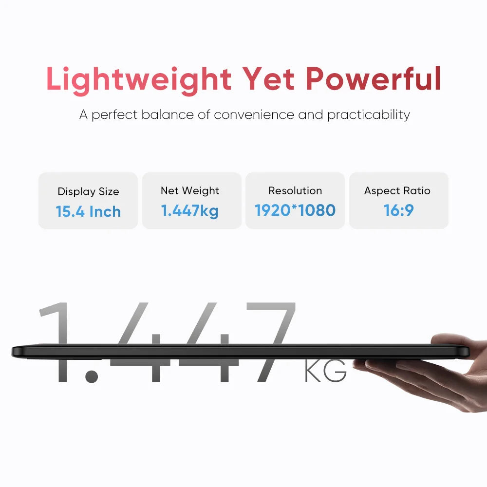 15.6 Inches Drawing Tablet with X3 Pro Stylus