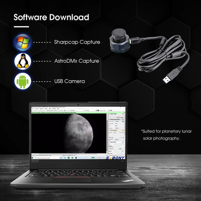 Astrophotography Camera Kit with 1.25 Inch Filter