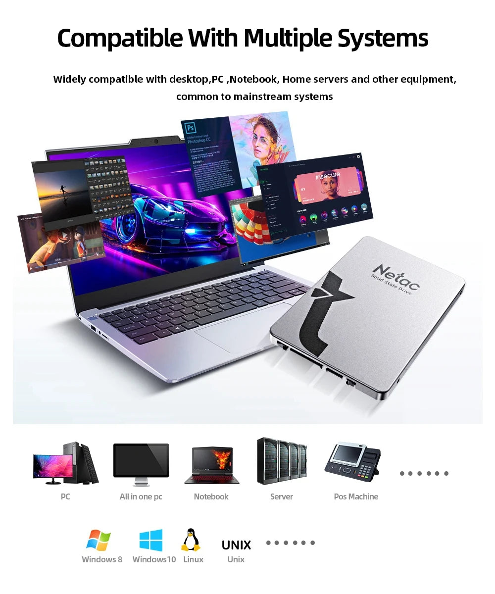 1TB 2.5 Inch SATA III SSD Solid State Drive