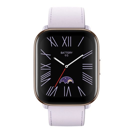 Amazfit Smart Watch 42mm Super-light Design 14 Day Battery Lavander