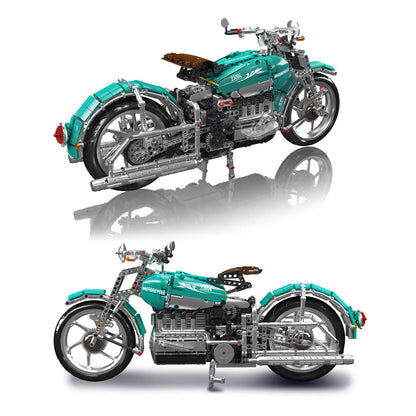 23004 Motorcycle Building Blocks Model with Original Box