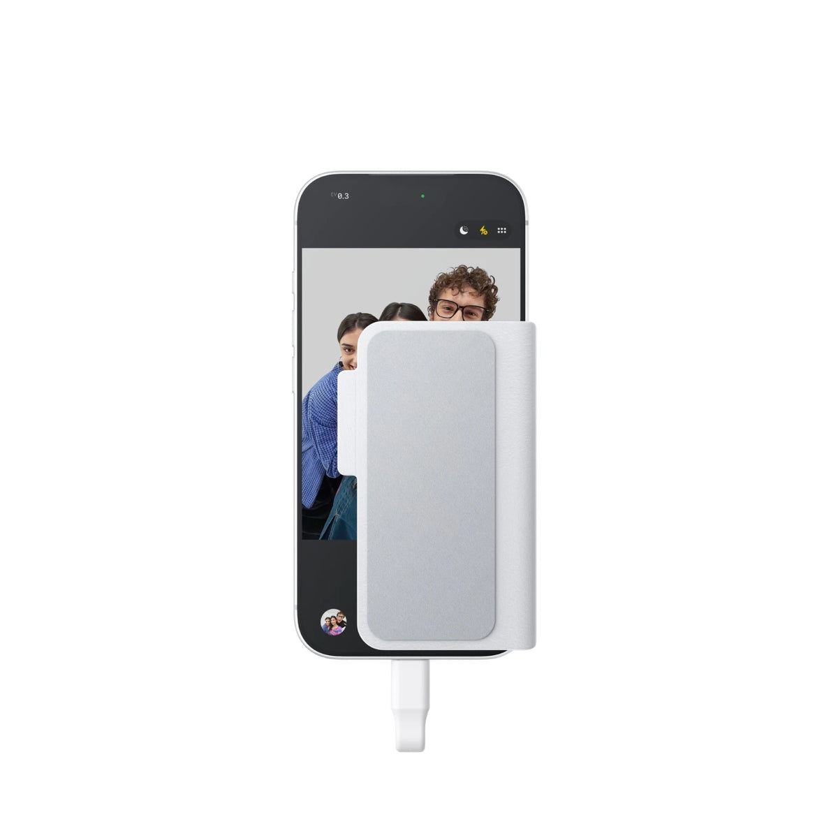 Magnetic Rear Camera Selfie Screen for iPhone and Android