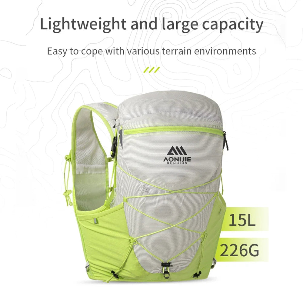 Professional Outdoor Hydration Pack 15L Navy
