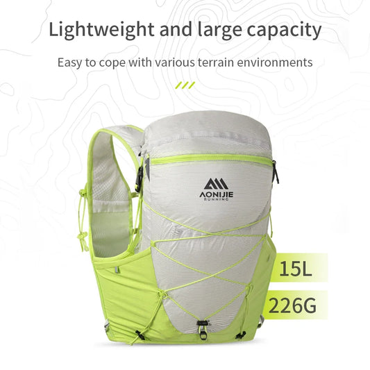 Professional Outdoor Hydration Pack 15L Navy