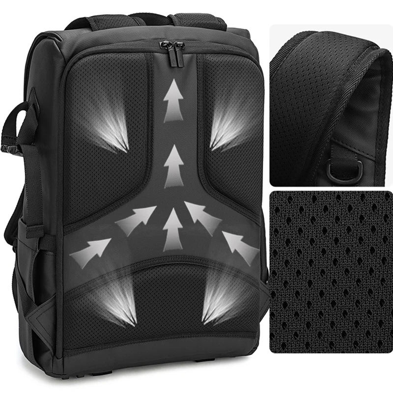 Professional Black Shoulder Bag for Camera Drone and Gear