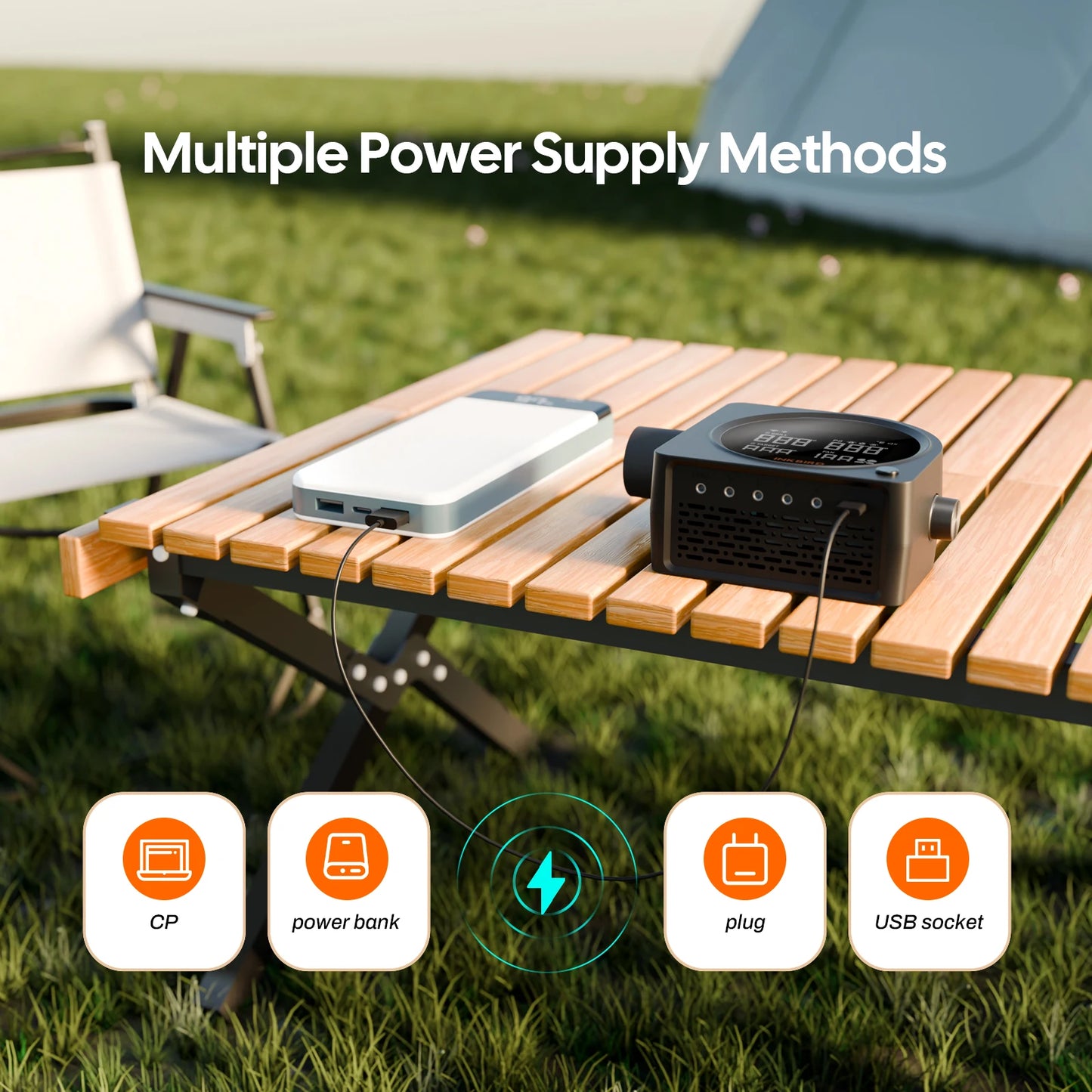 Smart WiFi Bluetooth Grill Temperature Controller with High-Low Alarms
