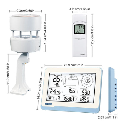 Smart Home Weather Station with Real-Time Outdoor Monitoring