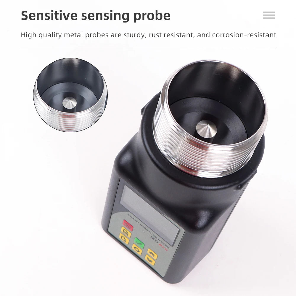 Portable Hygrometer for Moisture Testing in Grains and Beans
