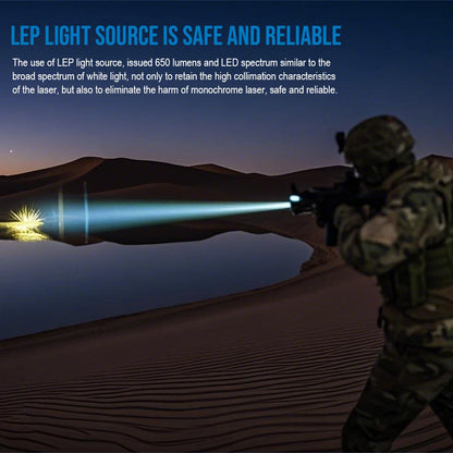 Powerful LEP Tactical Flashlight Rechargeable 1695m Long Range Torch