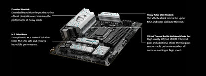 B650M Gaming Plus WiFi AM5 DDR5 Motherboard