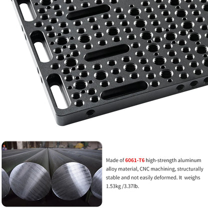 30×30cm Multi-Function Camera Cage Cheese Plate