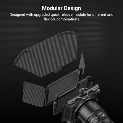 95mm Mini Matte Box with Side and Top Flags
