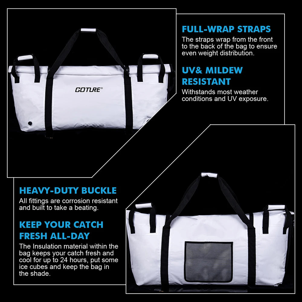 Portable Fishing Tackle Bag Small Waterproof Cooler
