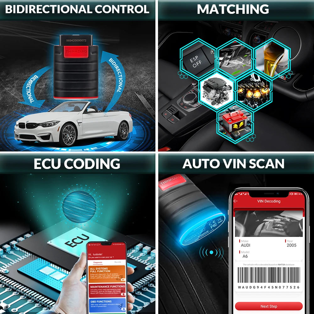 OBD2 Diagnostic Tool Hot Version with Cable 16 Resets