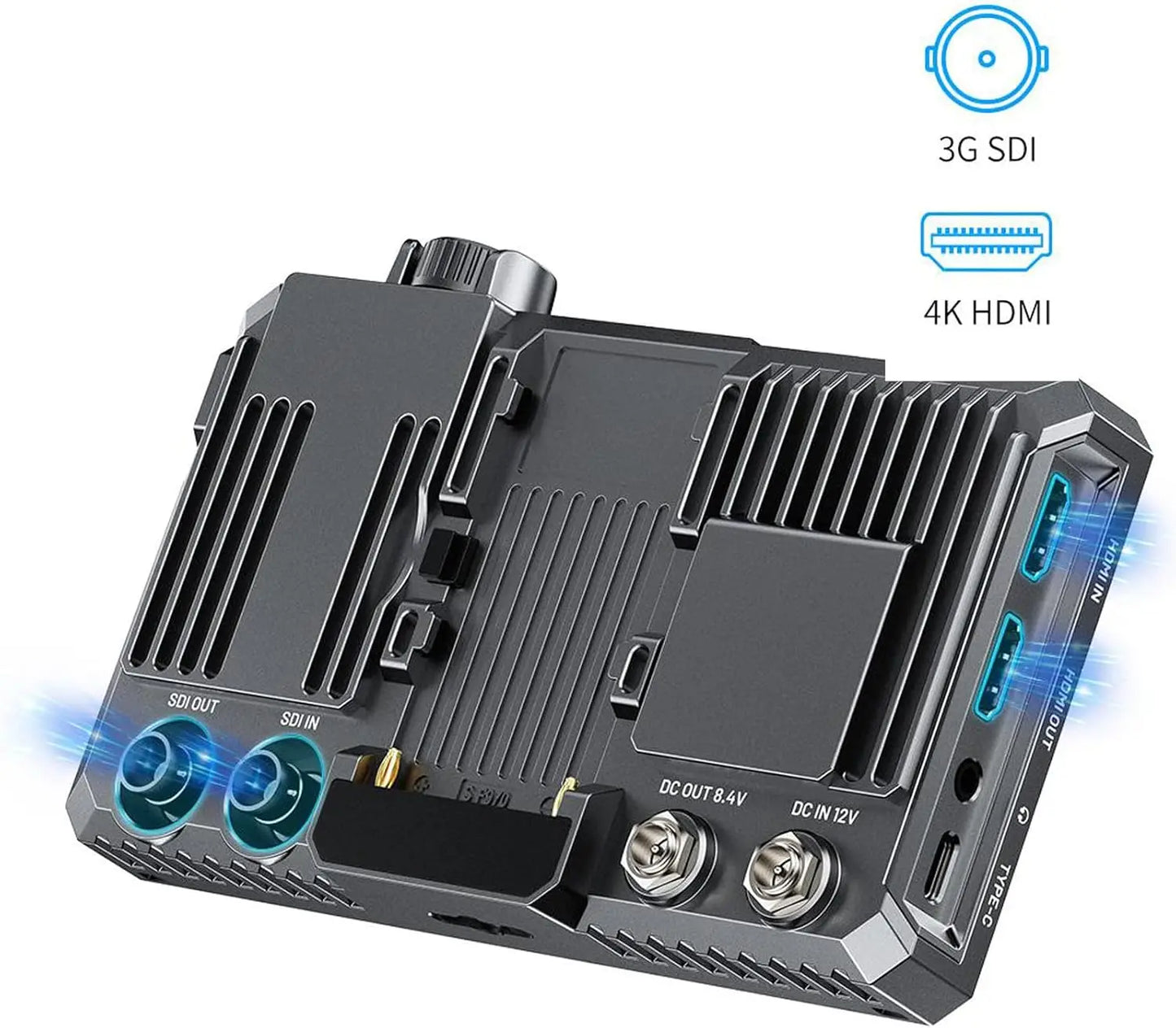 6 Inch 1500 Nits 4K HDMI Camera Monitor Touchscreen