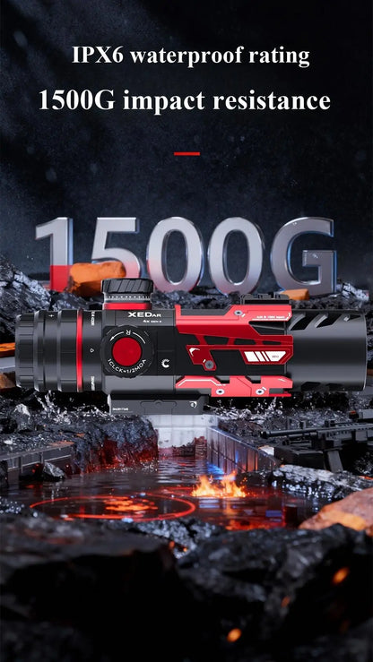 4-Fold Outdoor Telescope with HD Light