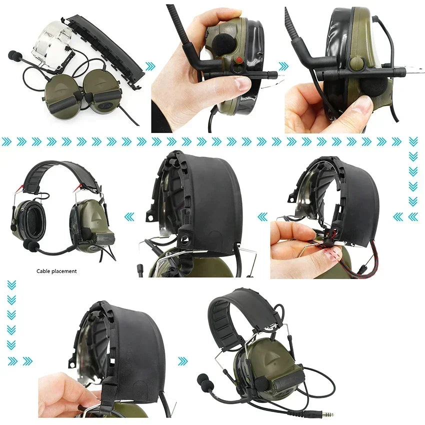 Adjustable Hearing Protection Earmuffs for Shooting C2 MC 2