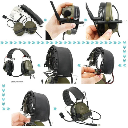 Adjustable Hearing Protection Earmuffs for Shooting C2 MC 2