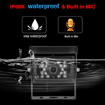 Truck Backup Camera System 10m with Audio