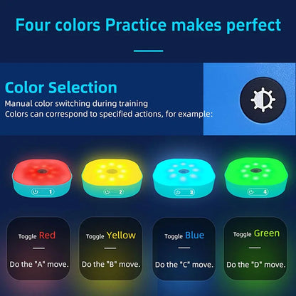 Remote-Controlled 6 Green Speed Training Lights