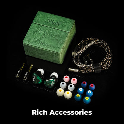 High Fidelity In Ear Wired Earphones Blue Edition