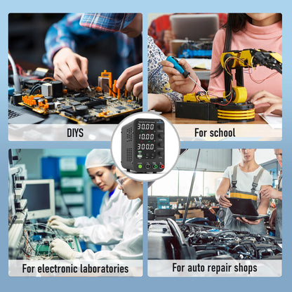 High Precision 120V 3A Regulated DC Power Supply