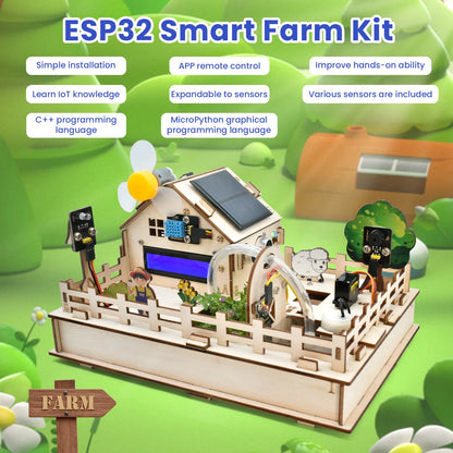 DIY Smart Farming Starter Kit with ESP32 Board