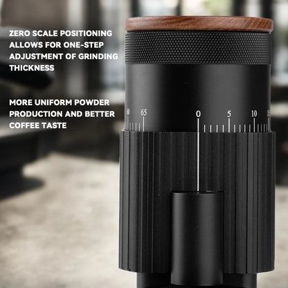 Portable Electric Coffee Grinder with 420 Steel Blade