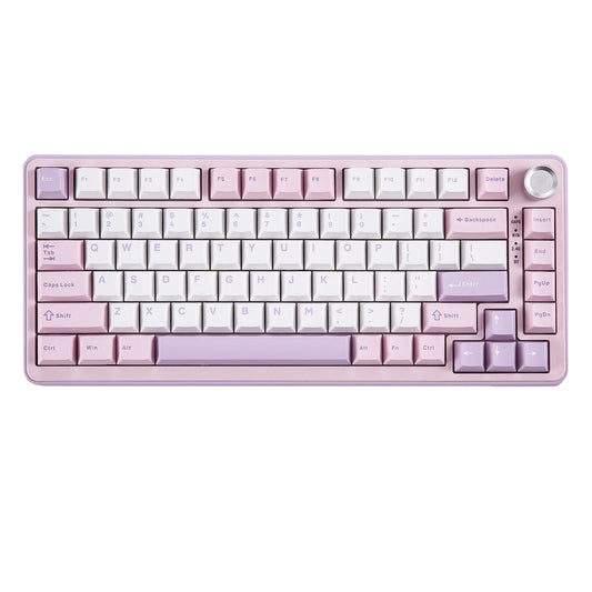 75% Wireless Mechanical Keyboard RGB Hot Swap Cocoa Cream V2