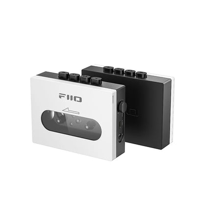 Retro Black & White Cassette Tape Player Portable Walkman Style