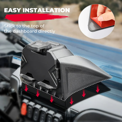 Heavy Duty UTV Device Storage Box with Tablet Mount