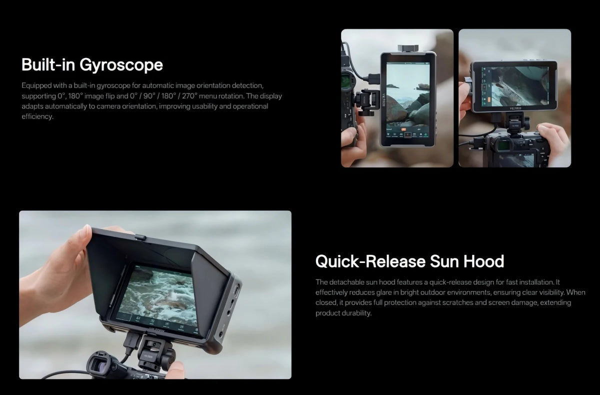 5.5 Inch Portable Touch Screen HD Camera Monitor