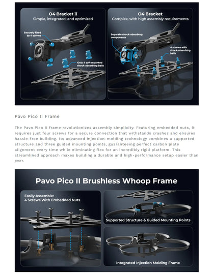 Compact 2Ba O4 Whoop Quadcopter for Agile Flying