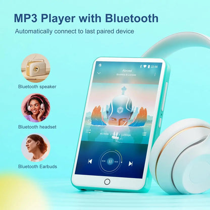 80GB Portable MP3 Player with Bluetooth and Wi-Fi