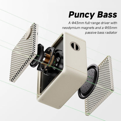 Edifier ES20 Wireless Outdoor Bluetooth Speaker IP67 Waterproof Ivory