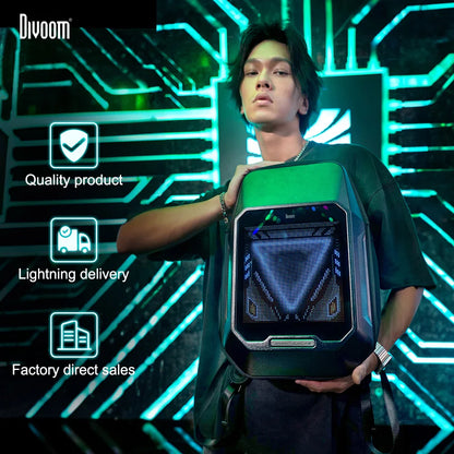 Cyberbag 64x64 Pixel LED Shoulder Bag for Men