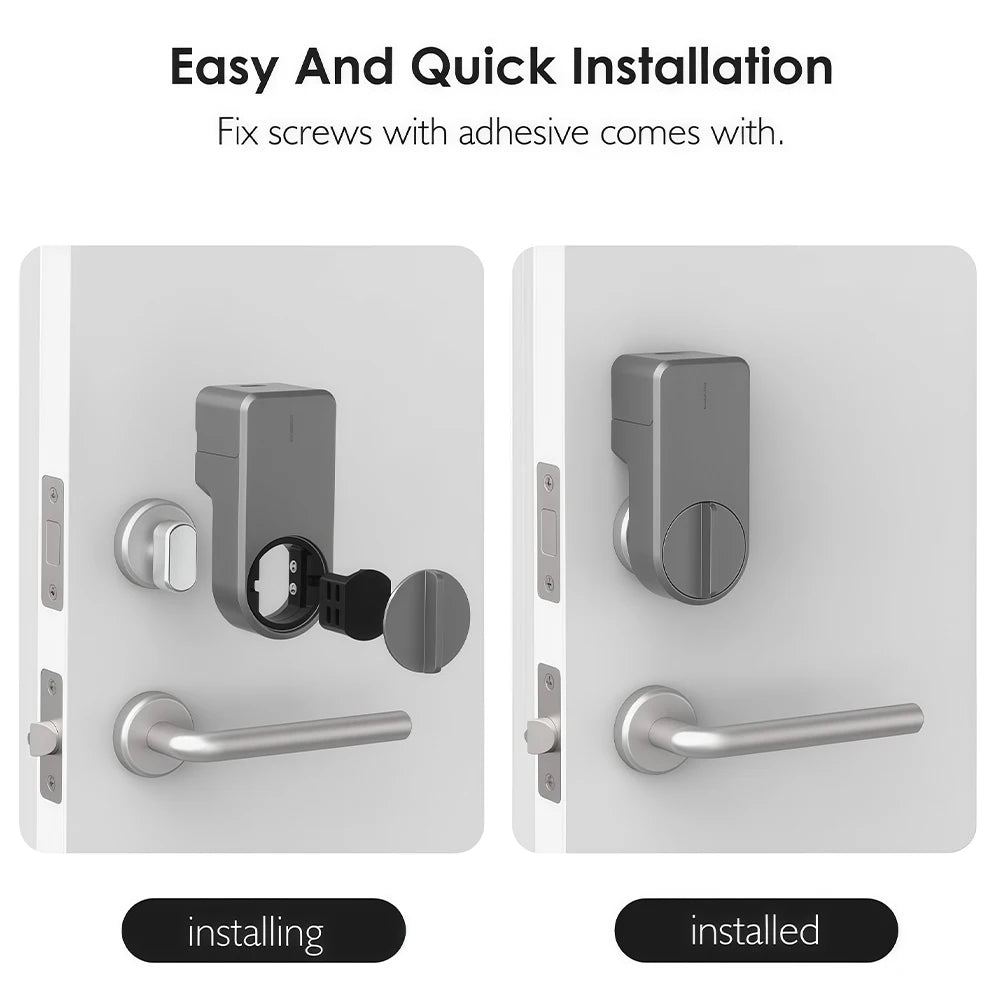 Smart Door Lock Fingerprint Password Bluetooth Keyless Entry