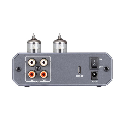 Portable USB Tube DAC Headphone Amp for Hi-Res Sound