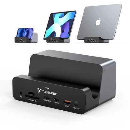 18in2 MacBook Dock Dual 4K 60Hz 2.5Gbps Ethernet
