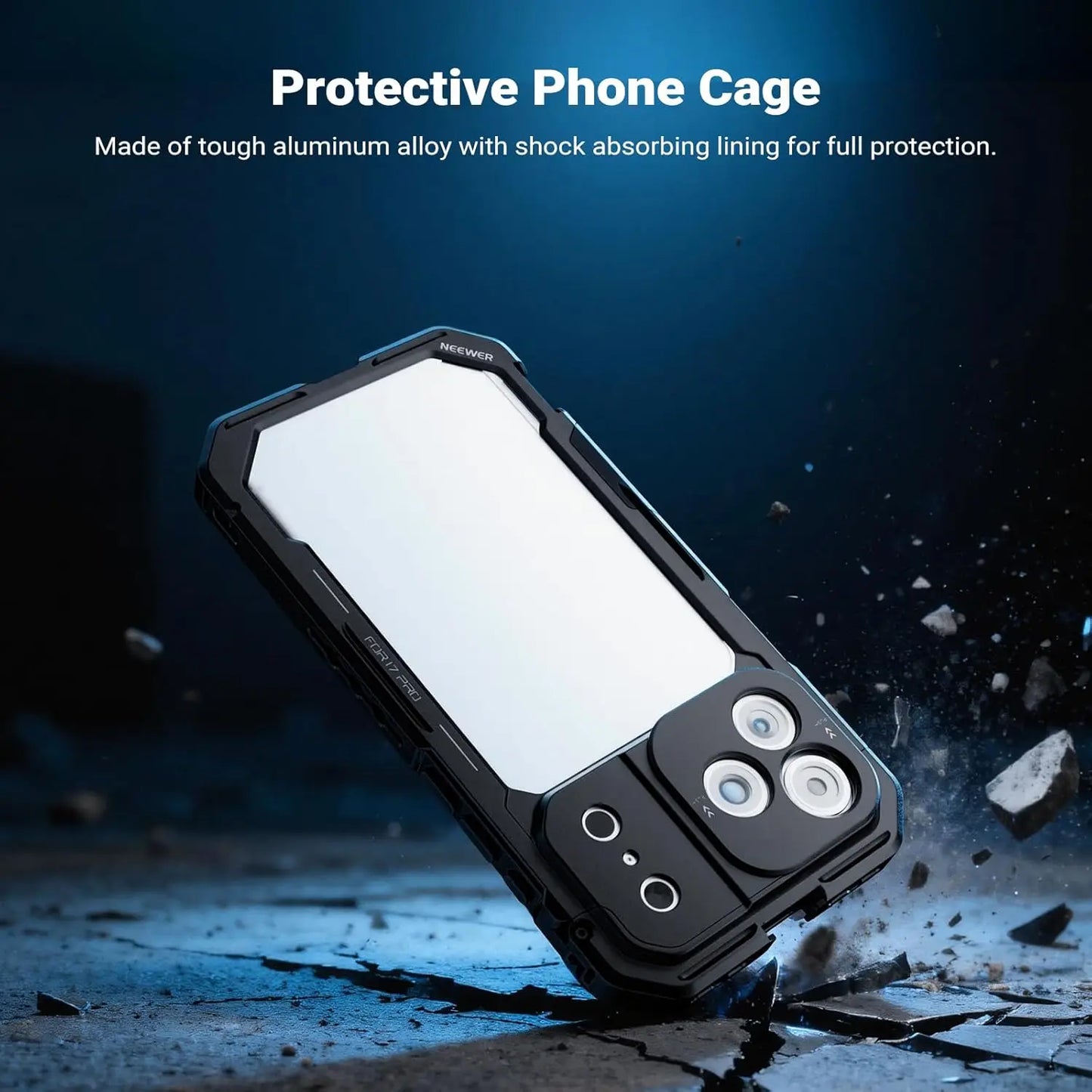 iPhone 17 Pro Max Camera Cage Kit 67mm Filter