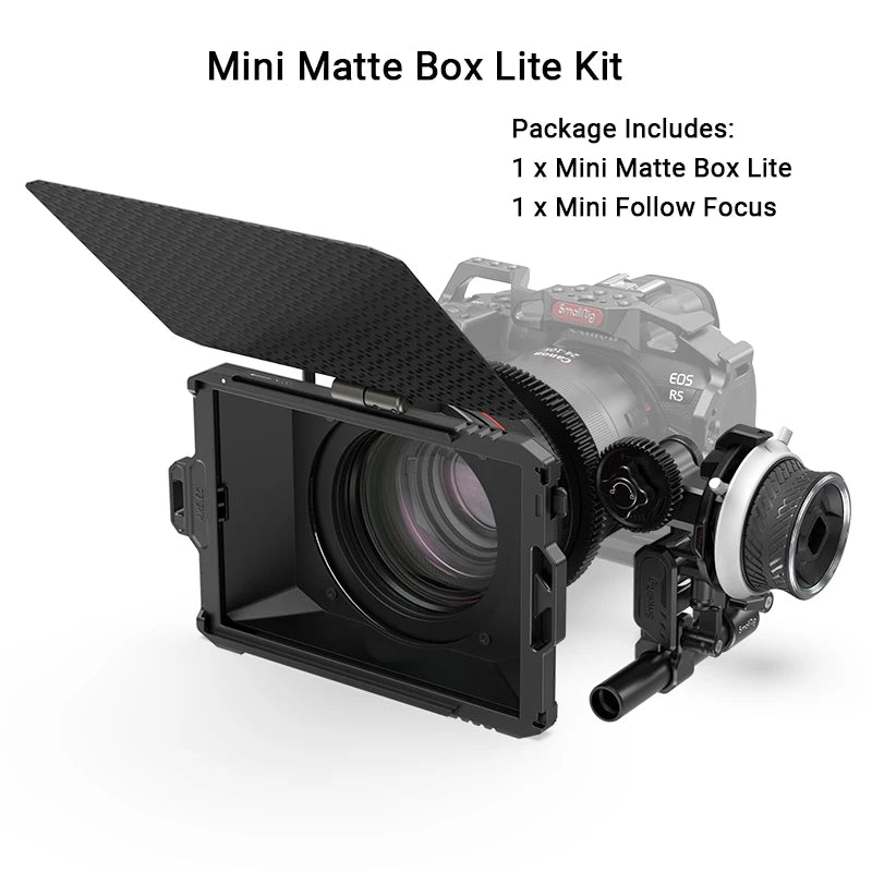 Mini Matte Box Kit for DSLR and Mirrorless Cameras